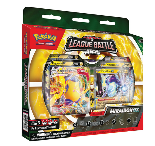 Miraidon ex & Regieleki VMAX League Battle Deck